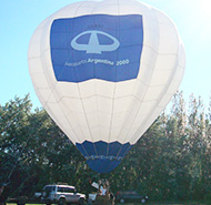 Globo aerostático de Torneos de Polo | Copa Aeropuertos Argentina 2000