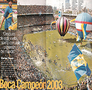 Globo aerostático de Evento Deportivo | Boca Juniors, Campeonato