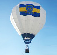 Globo aerostático de Boca Polo Team